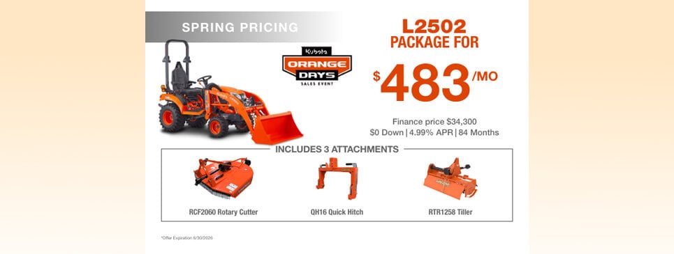 Kubota L2502 Special